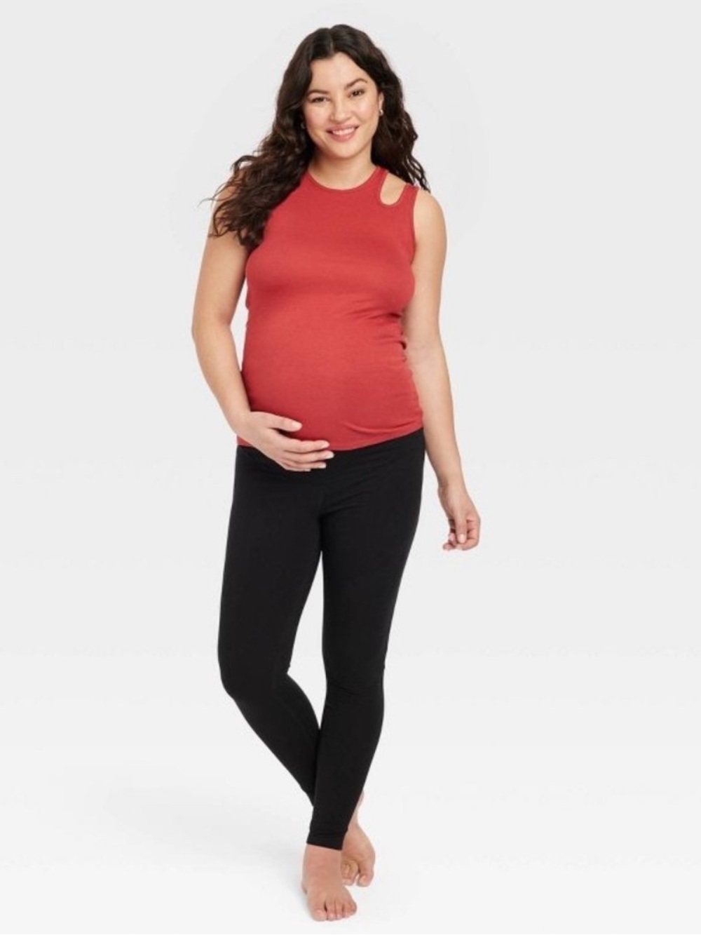 Isabel Maternity by Ingrid & Isabel Black Leggings